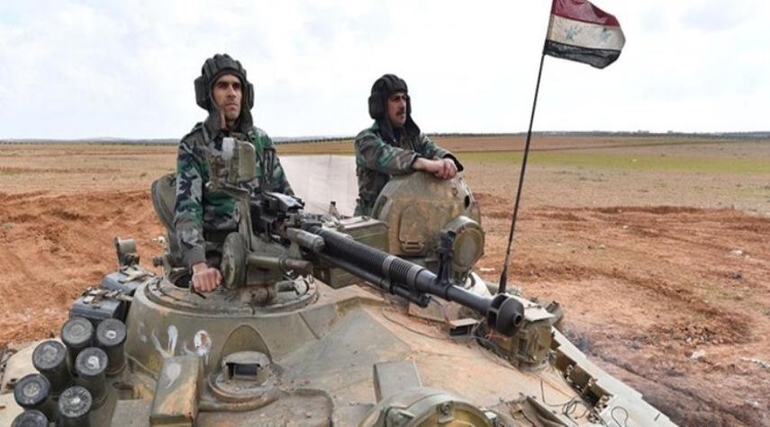 آرایش نظامی ارتش سوریه در شمال حلب برای رویارویی با ارتش ترکیه