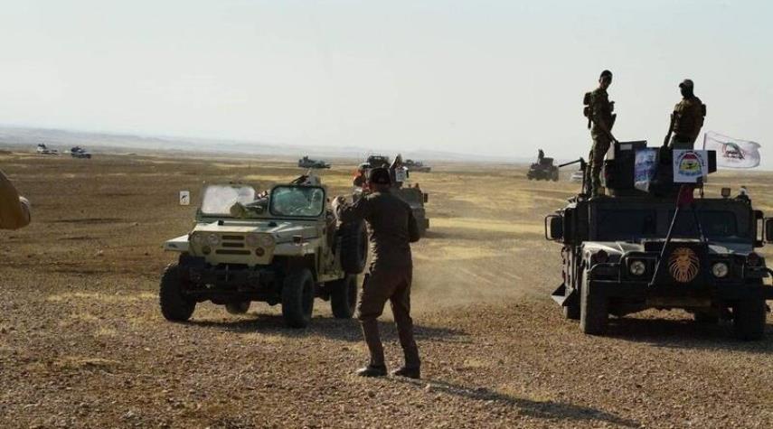 عملیات امنیتی حشدالشعبی علیه داعش در دیاله