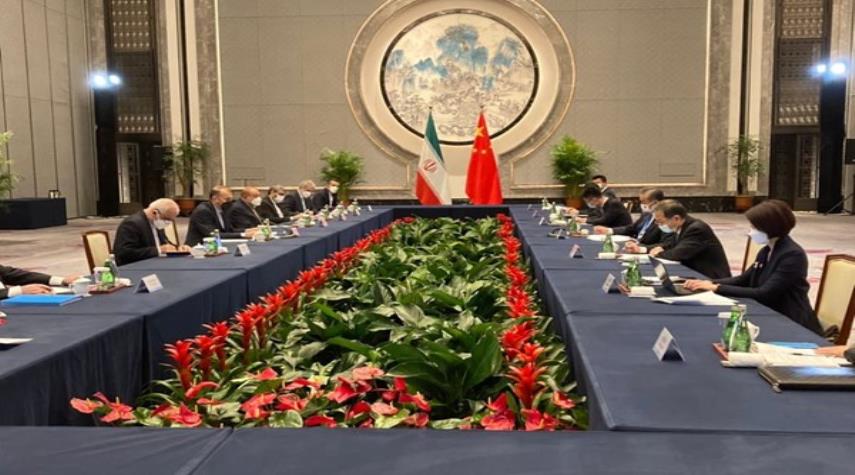 دیدار وزیران خارجه ایران و چین در پکن
