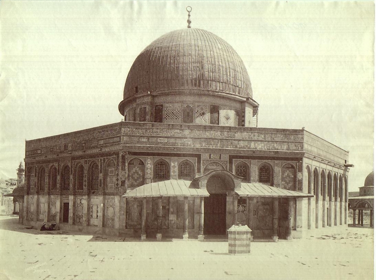 القدس - قبة الصخرة (1920م)