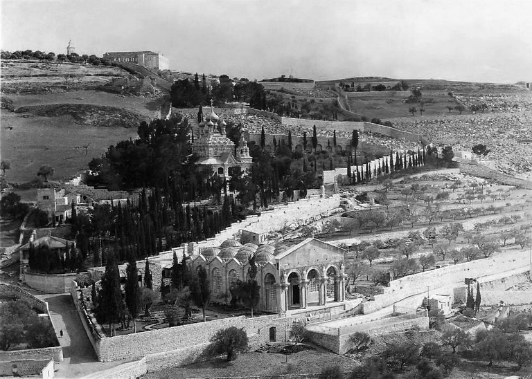 القدس - جبل الزيتون - 1926م