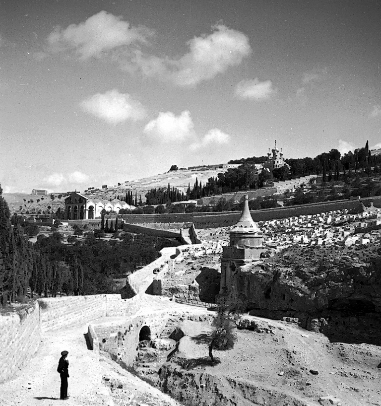 القدس - جبل الزيتون - 1934م