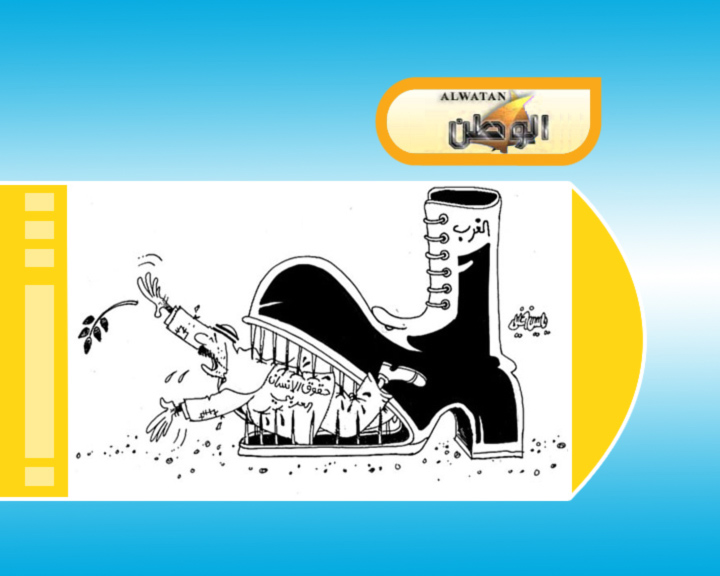 كاريكاتير - جولة في الصحافة