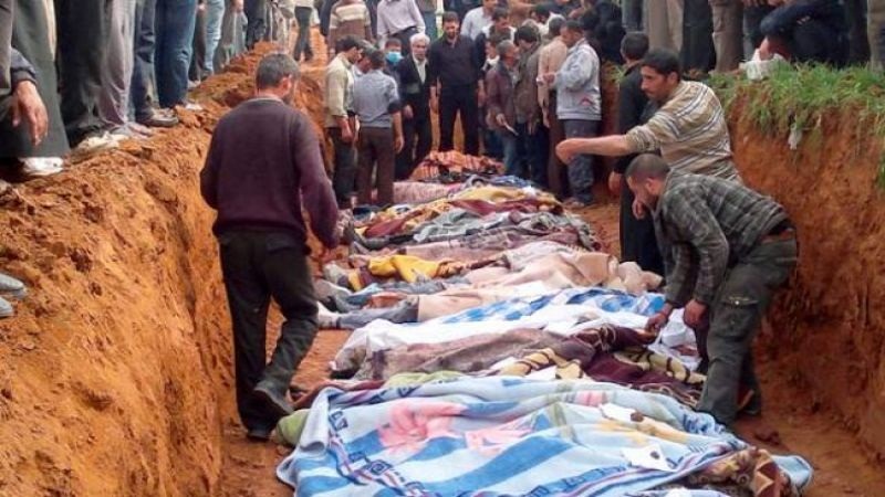 وزارة الدفاع الروسية تكشف عن مقابر جماعية جديدة في أحياء شرق حلب