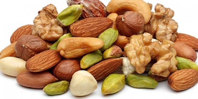 المكسرات مصدر هام للأحماض الأمينية