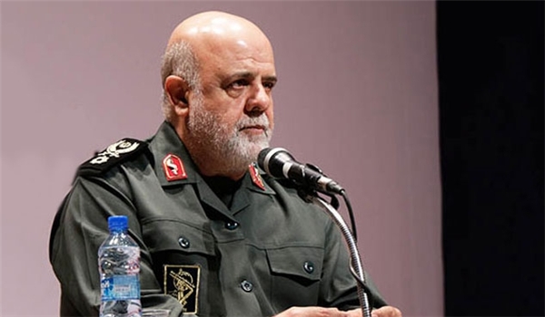 حرس الثورة الاسلامية: لن نسمح للتكفيريين بالوصول الى العتبات المقدسة في سوريا والعراق 