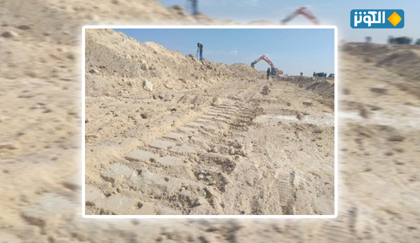  بالصور.. انشاء خندق امني بطول 65 كيلومترا حول كربلاء