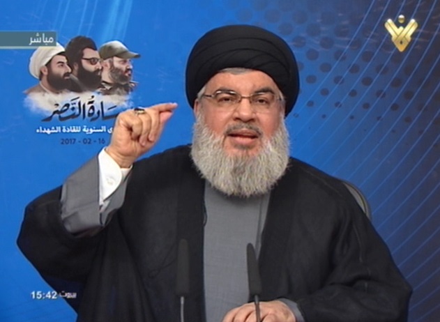  السيد نصر الله : ستفاجأون بما نخفيه وأدعوكم الى تفكيك مفاعل ديمونا النووي