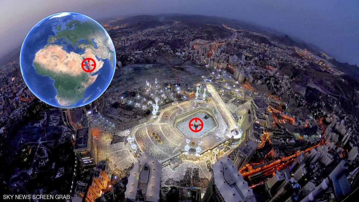 غوغل إيرث.. ومعجزة الكعبة المشرفة: اشهد ان لا اله الا الله