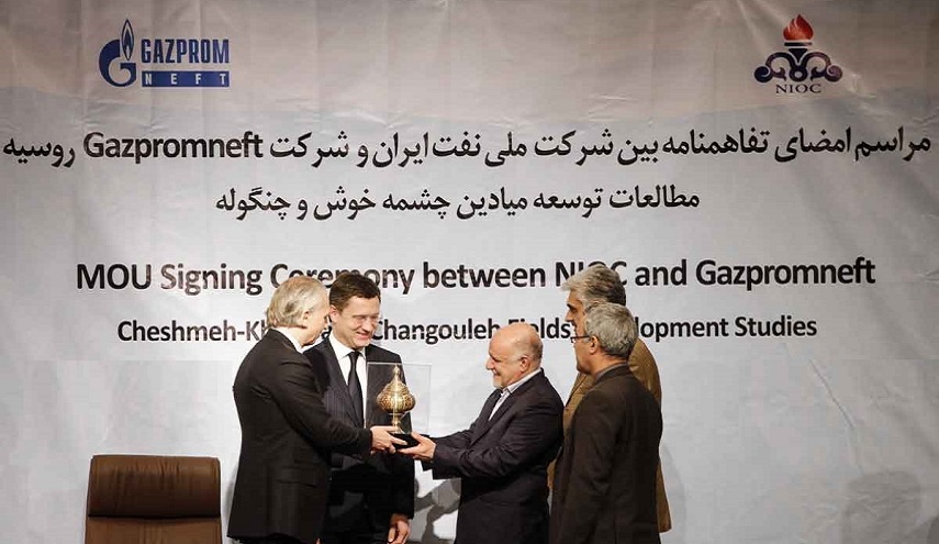 ايران تصدر يوميا 100 الف برميل من النفط الخام الى روسيا