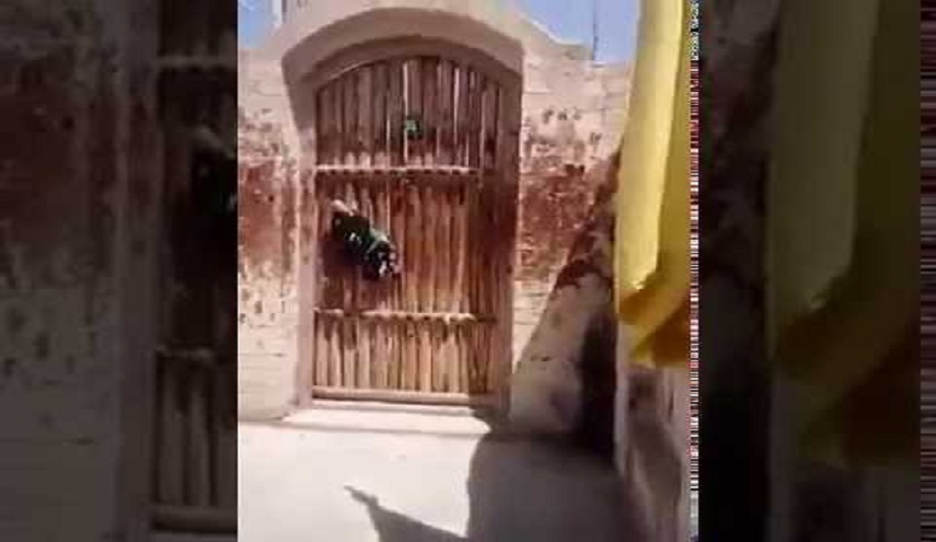 بالصور : خلف هذه الباب كسر ضلع البضعة فاطمة "س"