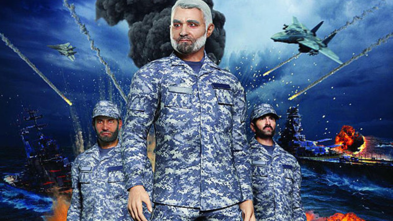 شكست ناوگان دريايي آمريكا در خليج فارس روي پرده سينماهاي تهران