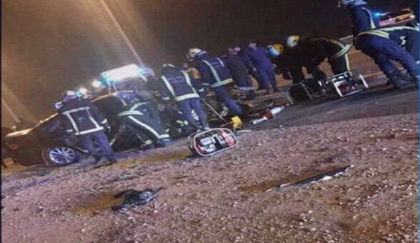 شرطة البحرين تعتقل 14 شخصاً بتهمة تفجير حافلة بقوات الامن في فبراير 