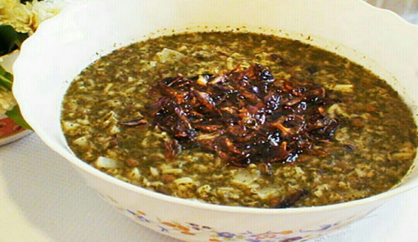  شوربة شله قلمكار الايرانية
