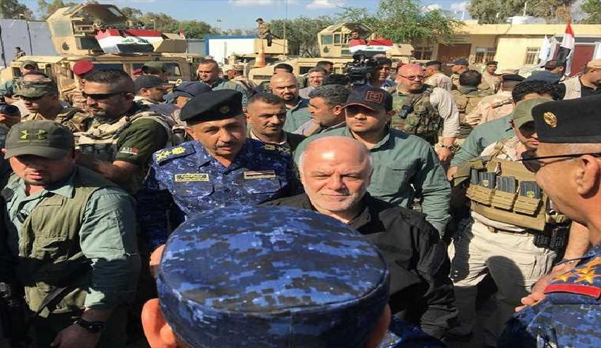العبادي: عمليات تحرير ساحل الموصل الأيمن في مراحلها الأخيرة