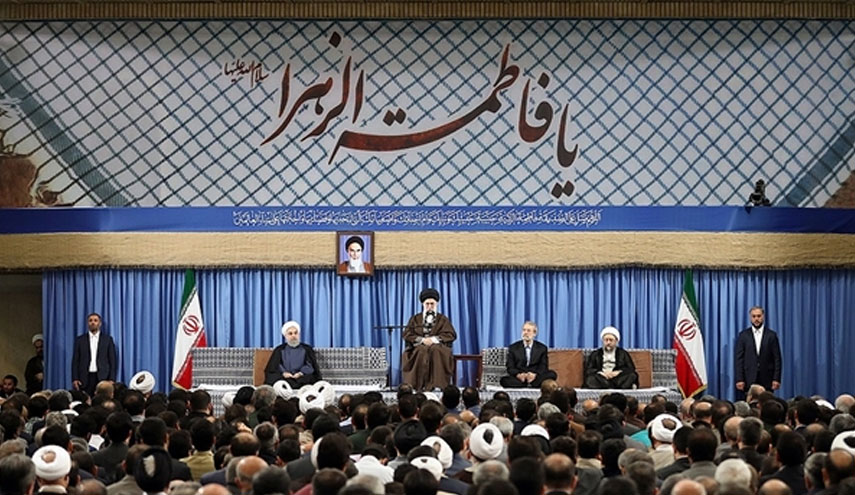 الامام الخامنئي : امريكا والصهاينة يعادون ايران لأنها تقف سدا أمام أطماعهم