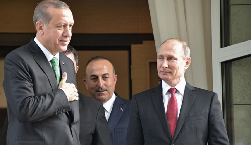 كيف جاء رد بوتين على صور قدمها اردوغان؟
