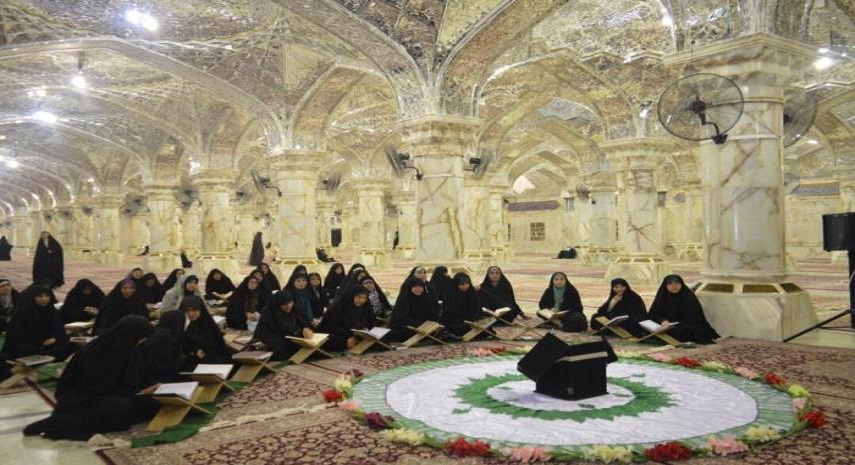بالصور..العتبة العلوية تقيم مناظرة قرآنية مع رابطة الكوثر الايرانية