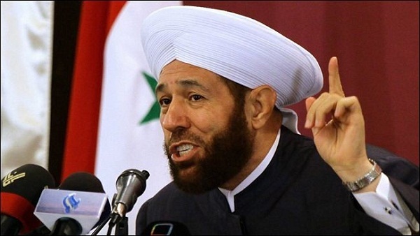 بالفيديو .. مفتي سوريا: الحشود العسكرية في الأردن لن تخيفنا