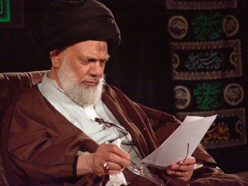 آية الله الحائريّ يدين الحكم الجائر بحق الشيخ عيسى قاسم