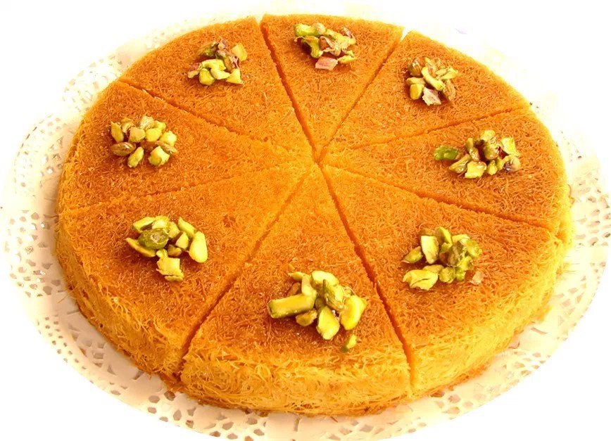 طريقة عمل الكنافة بالمكسرات 