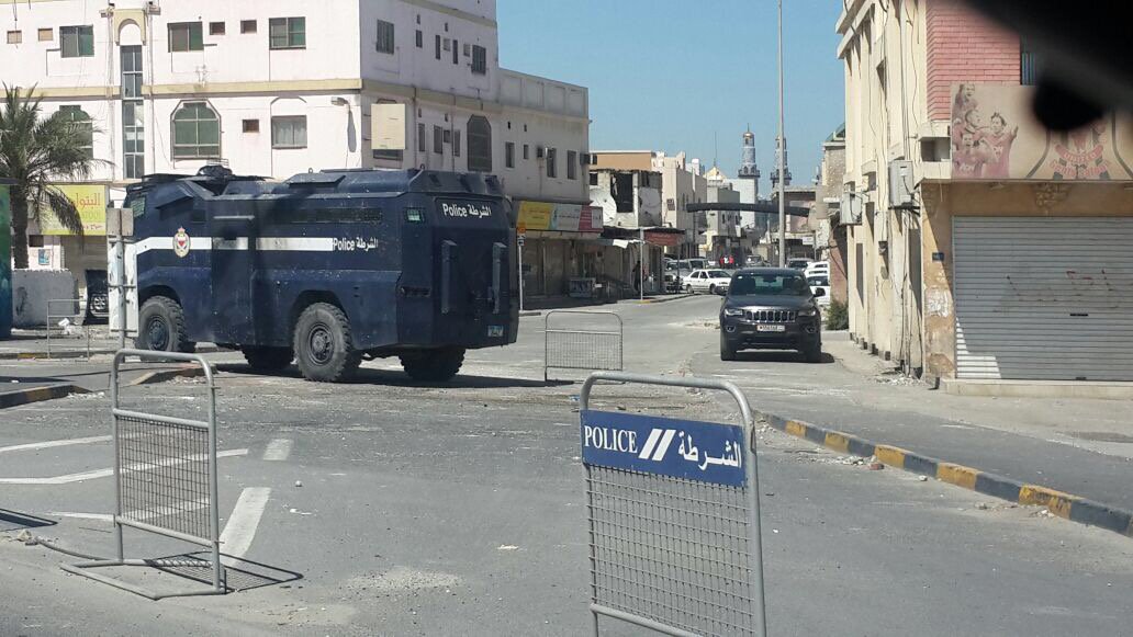 الدراز تتحول إلى ثكنة عسكرية وحظر تجوال رسمي في محيط منزل آية الله قاسم