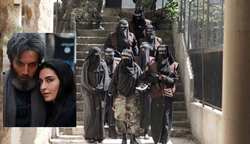 "داعش" يهدد نجمة مسلسل "غرابيب سود" !