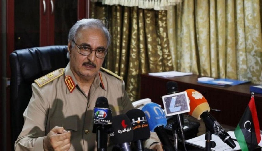 حفتر يهدد الدوحة : عمل قطر "الإرهابي" في ليبيا لن يمر دون حساب!