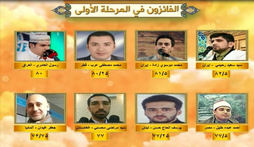 المتأهلون إلى المرحلة نصف النهائية من الدور الأول