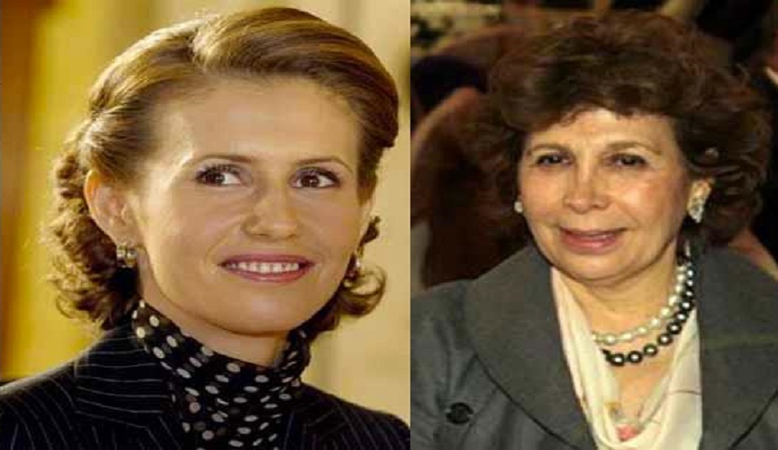 شاهد ماذا تقوم به والدة السيدة الأولى أسماء الأسد هذه الأيام ؟!
