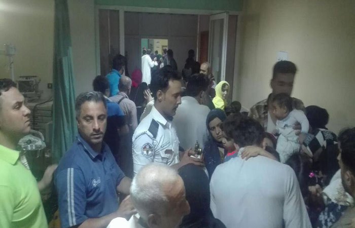 بالصور .. أكثر من ألف حالة اختناق بغاز الكلور جنوبي الفلوجة
