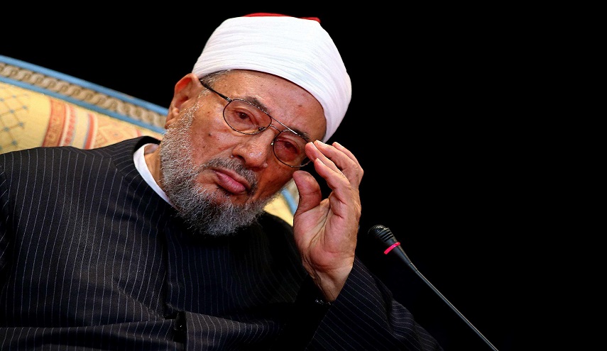 بعد اعتقال ابنته وزوجها..هكذا يغرد القرضاوي؟