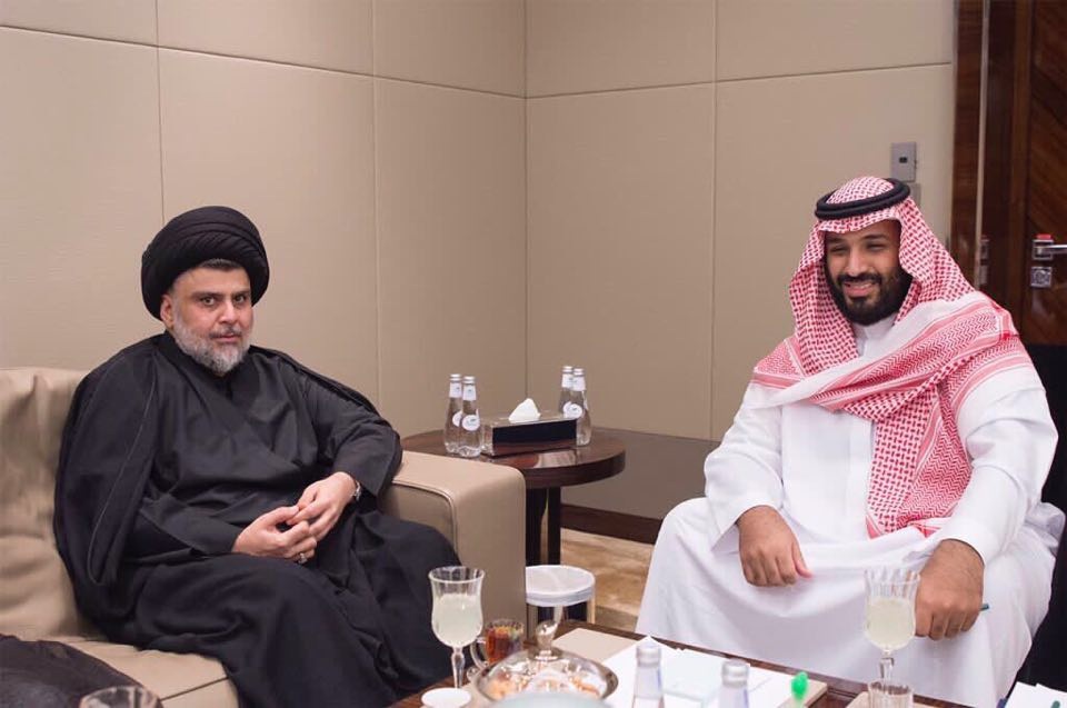 بالصور .. الصدر يلتقي محمد بن سلمان في جدة