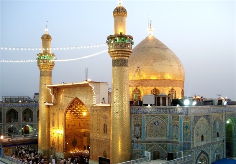 الصحن العلوي الشريف ازداد 20 ضعفا بعد مضي 1400 عاما