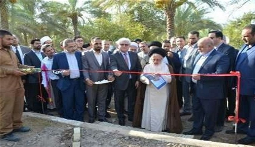 وضع حجر أساس أول جامعة إيرانية في العراق