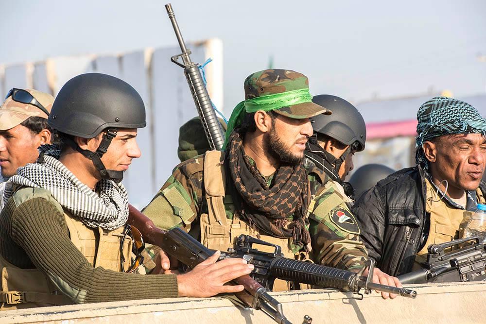 قوات الحشد الشعبي تبدأ بقصف مواقع لداعش داخل تلعفر