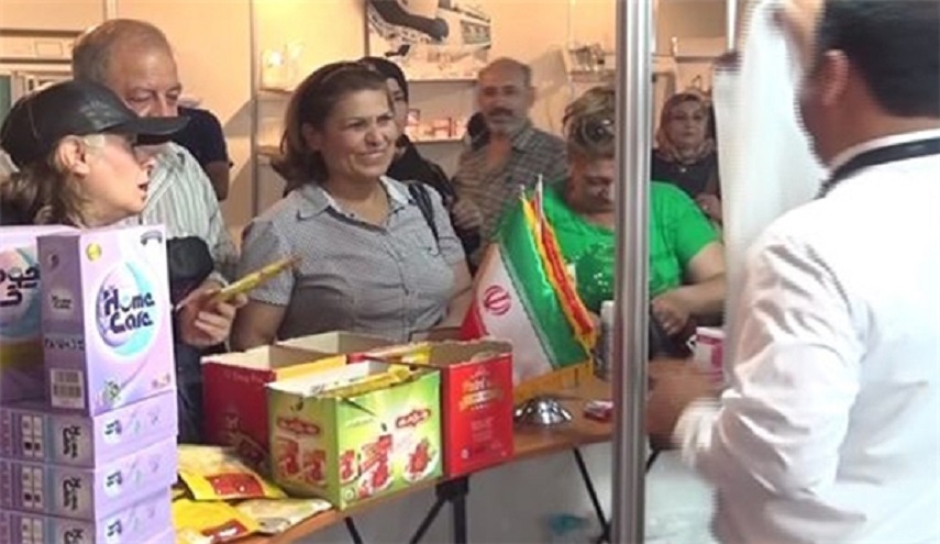 أقبال كبير على جناح الشركات الإيرانية بمعرض دمشق الدولي