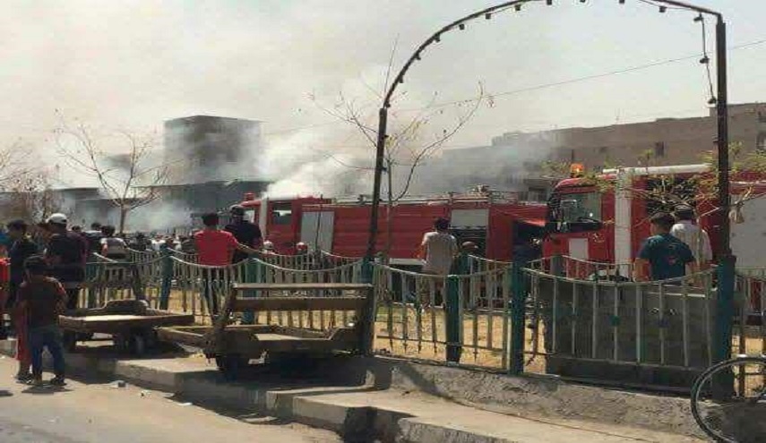 عاجل بالصور: قتلى وجرحى بتفجير سيارة مفخخة بمنطقة جميلة في العاصمة العراقية  بغداد