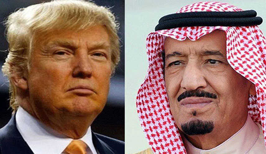 ترامب يحث الملك سلمان على حل دبلوماسي مع قطر