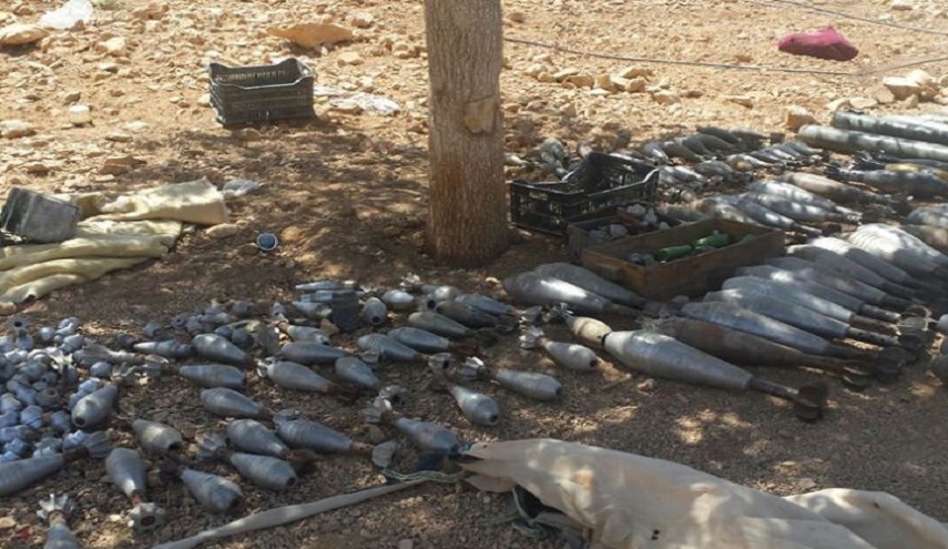 بالصور.. ضبط مخزن للذخيرة في عرسال