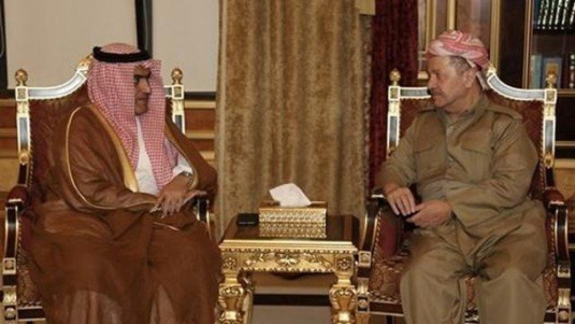 السعوديةتوجه رسالة هامة إلى البارزاني !