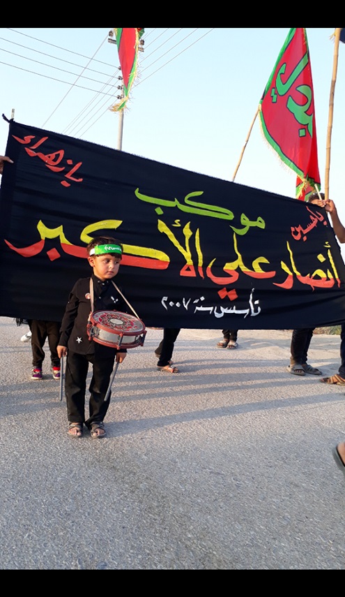 أصغر خادم في موكب أنصار علي الأكبر (ع)