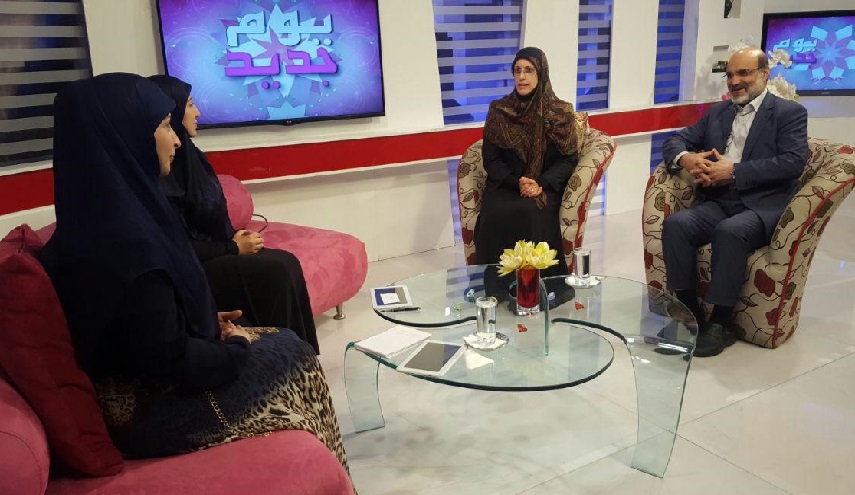 بالصور.. رئيس منظمة الاذاعة والتلفزيون في "يوم جديد" قناة الكوثر الفضائية