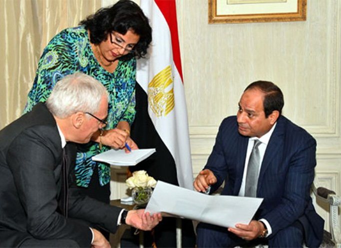 السيسي: مصر ستواجه الإرهاب وضرب وحدتها الوطنية