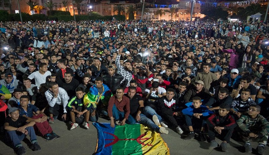 مظاهرات في المغرب تطالب بالافراج عن المعتقلين
