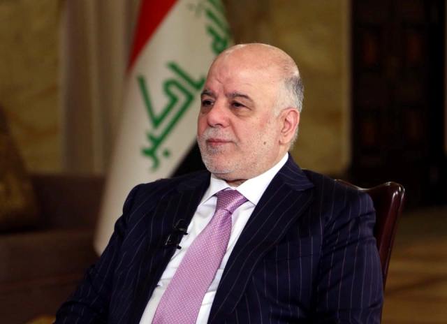  العبادي يبارك دخول القائم وتحرير منفذ حصيبة الحدودي