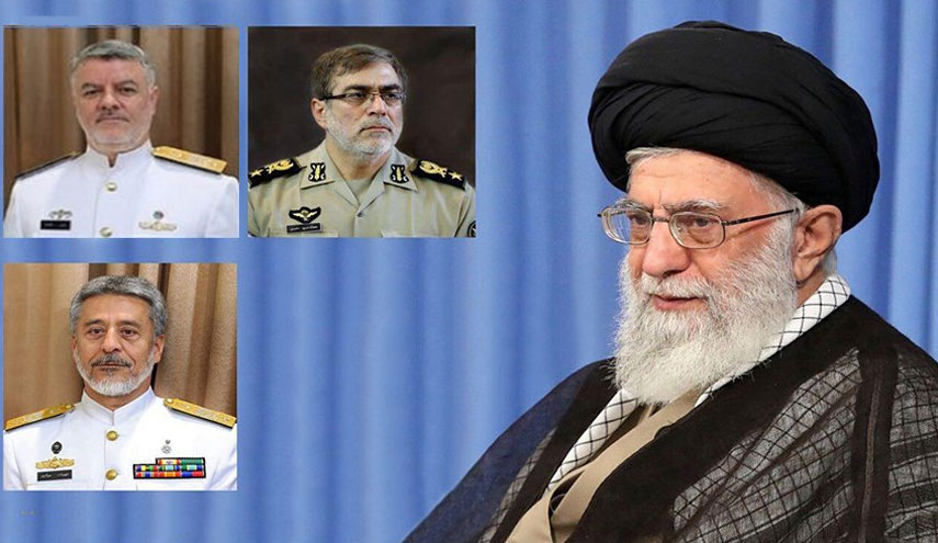 آية الله الخامنئي يصدر قراراً بتعيين 3 من قيادات الجيش