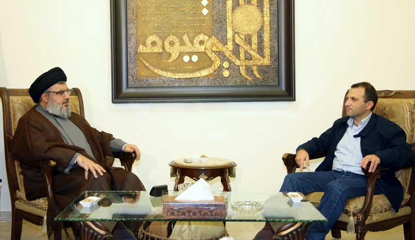 لقاء بين السيد حسن نصر الله وجبران باسيل
