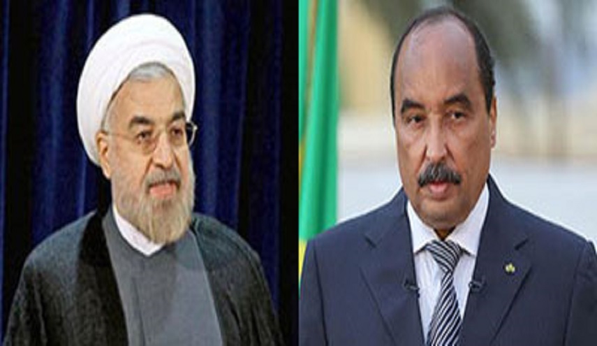 رئيس الجمهورية الموريتانية يعزي الرئيس الايراني