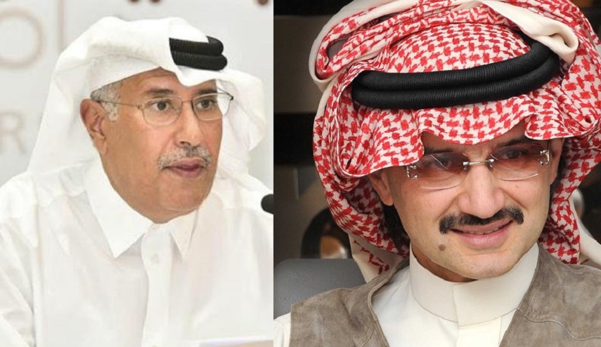 مفاجأة من العيار الثقيل .. استثمارات «سرية» بين حمد بن جاسم والوليد بن طلال